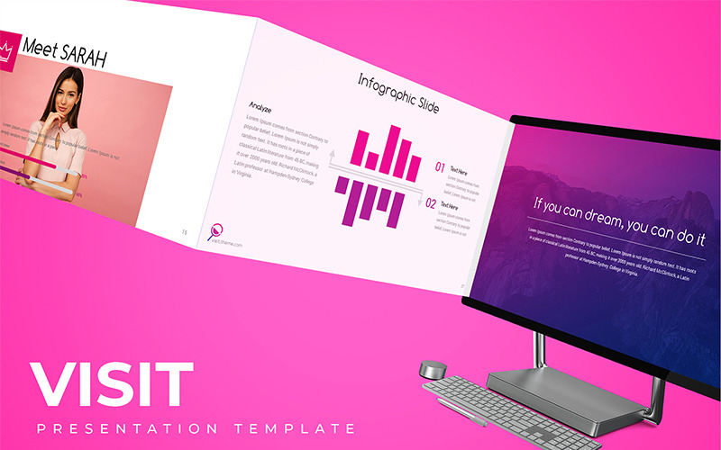 Visit PowerPoint template PowerPoint Template