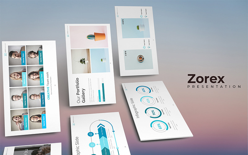 Zorex PowerPoint template PowerPoint Template