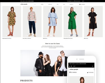 Urban People - Fashion Store Multipage Creative Shopify Theme