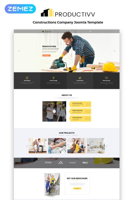 Template #83110 Business Company Webdesign Template - Logo template Preview