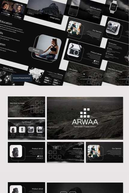 Template #83140 Creative Simple Webdesign Template - Logo template Preview