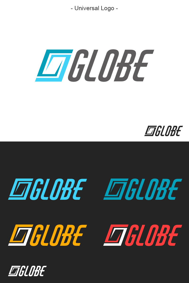 GLOBE Logo Template