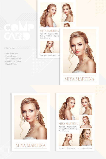 Template #83230 Modeling Zed Webdesign Template - Logo template Preview