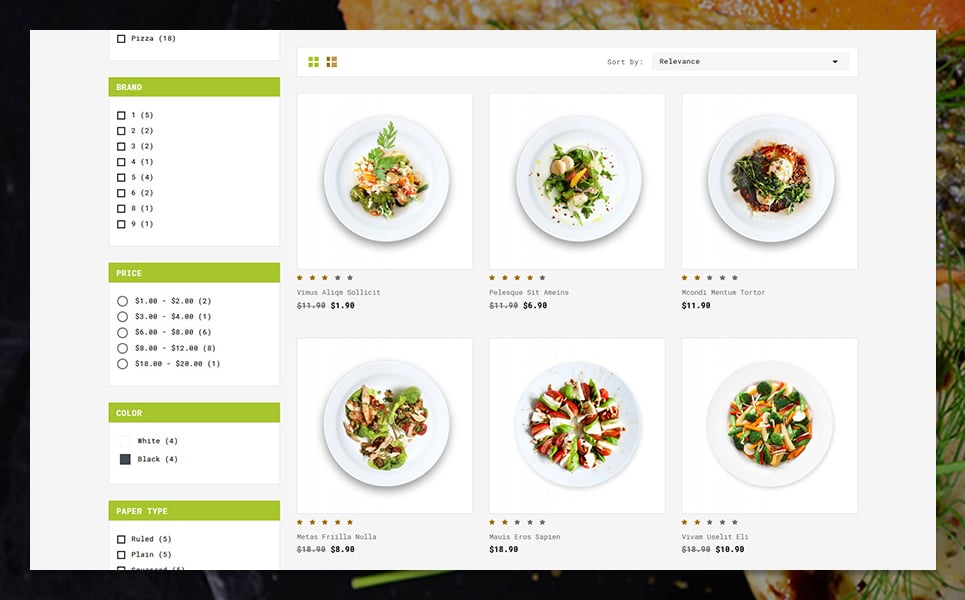 Smileat Food Store PrestaShop Theme