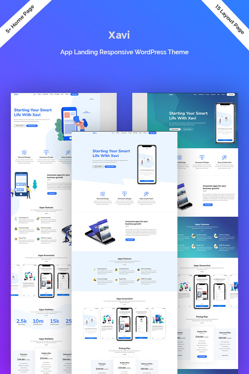 Software Company Responsive WordPress Theme