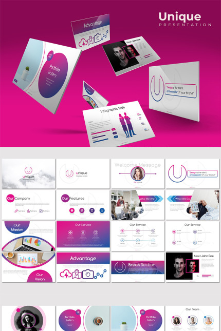 Template #83321 Creative Simple Webdesign Template - Logo template Preview