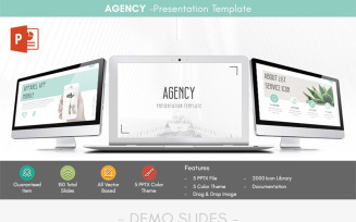 AGENCY Presentation Template PowerPoint template