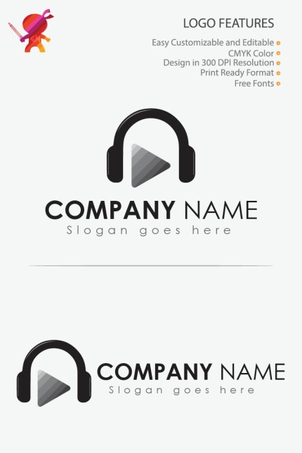 Template #83562 Logo Vector Webdesign Template - Logo template Preview