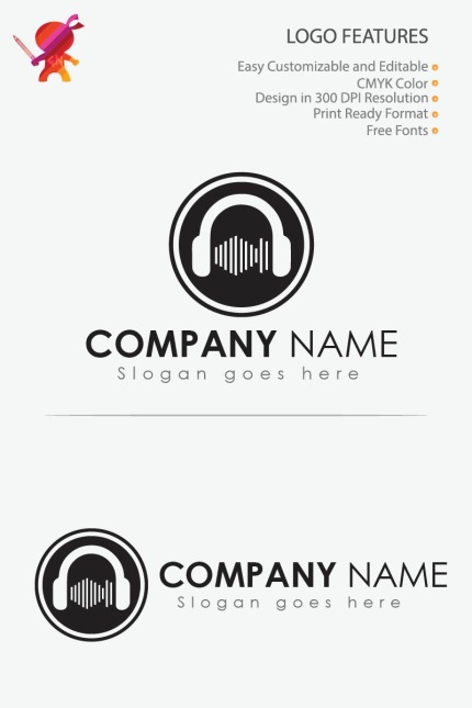 Template #83563 Logo Vector Webdesign Template - Logo template Preview