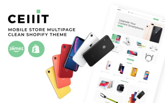Cellit - Mobile Store Multipage Clean Shopify Theme