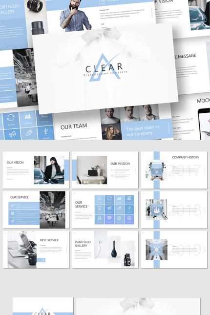 Template #83626 Creative Simple Webdesign Template - Logo template Preview