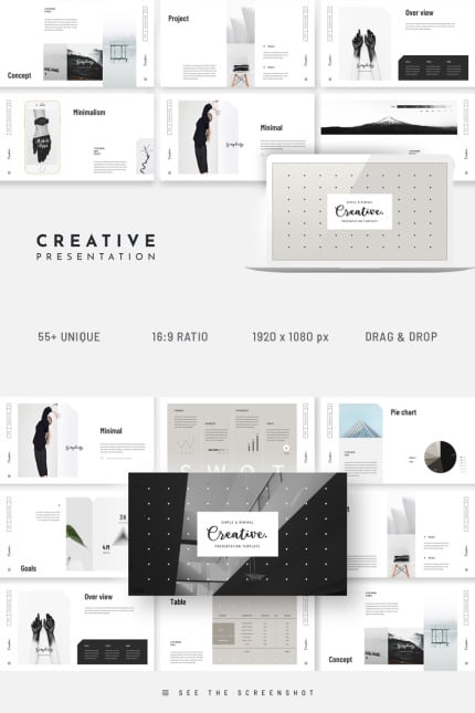 Template #83639 Template Minimal Webdesign Template - Logo template Preview