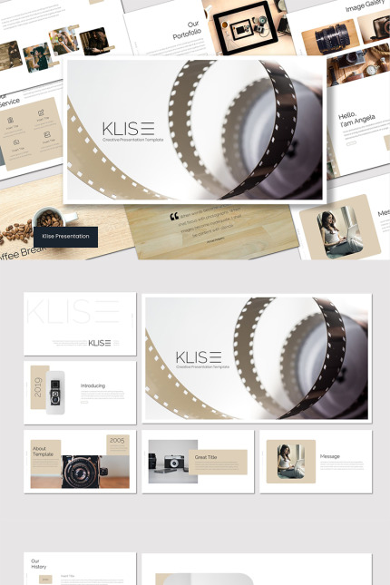 Template #83645 Creative Simple Webdesign Template - Logo template Preview