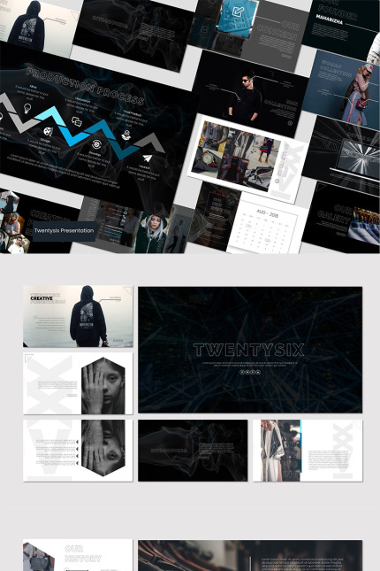 Template #83698 Creative Simple Webdesign Template - Logo template Preview