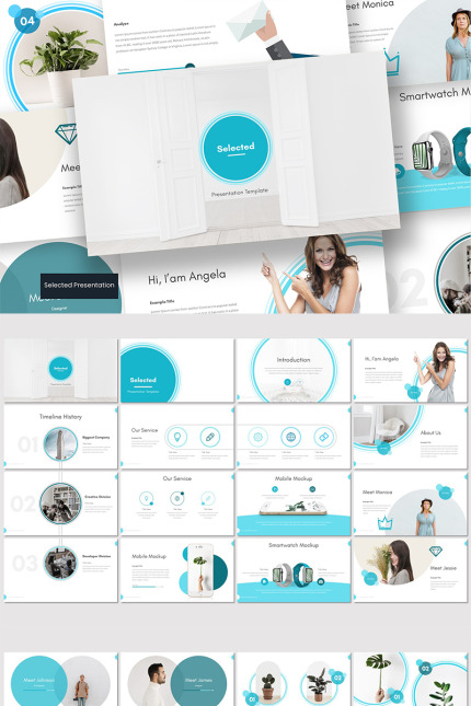 Template #83703 Creative Simple Webdesign Template - Logo template Preview