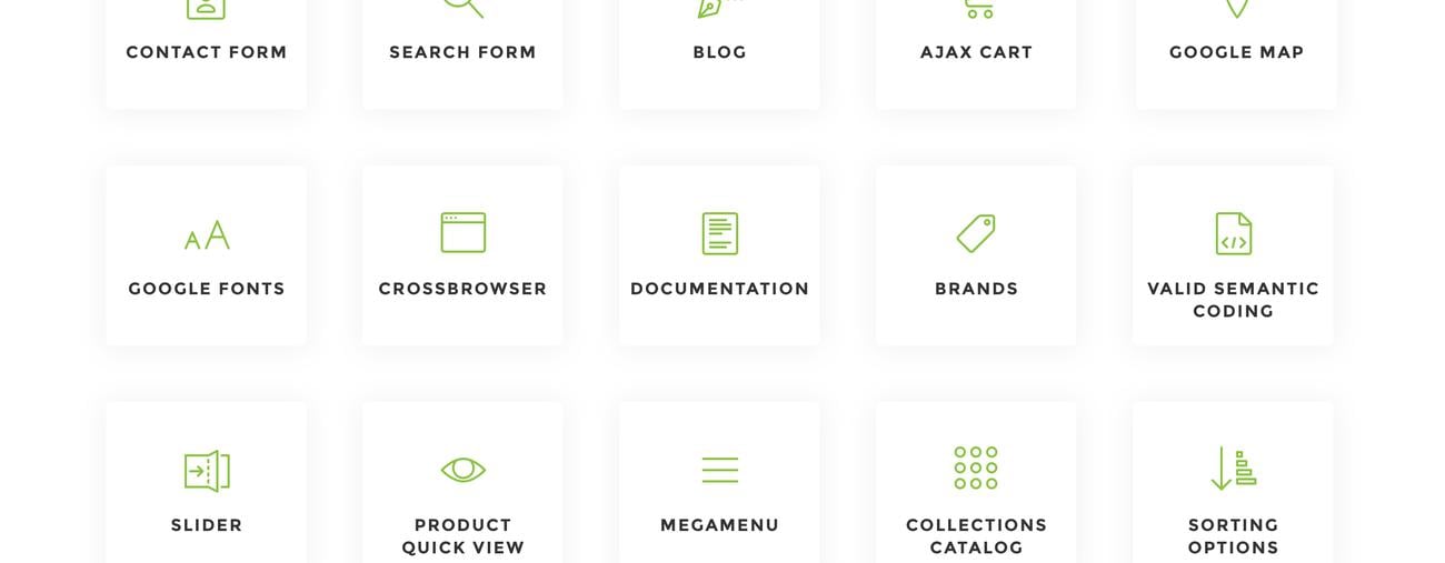 аптека многостраничная креативная тема shopify