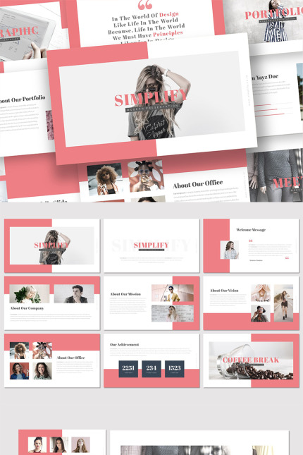 Template #83797 Creative Simple Webdesign Template - Logo template Preview