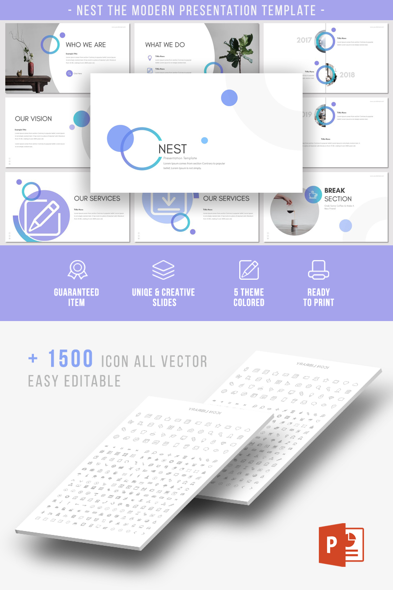 Responsive NEST Powerpoint #83780 - Ekran resmi