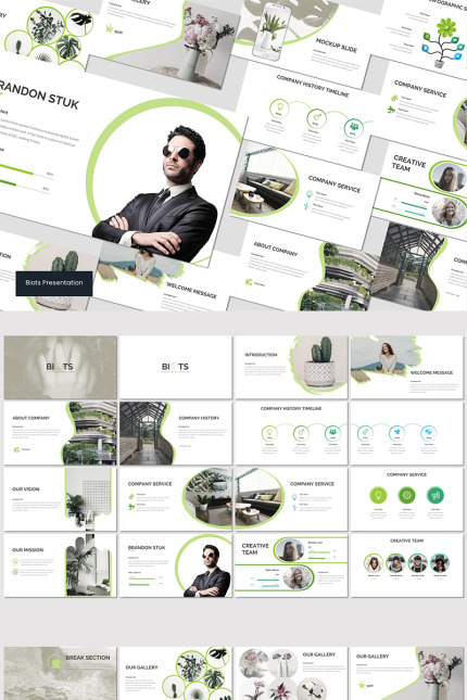 Template #83848 Creative Simple Webdesign Template - Logo template Preview