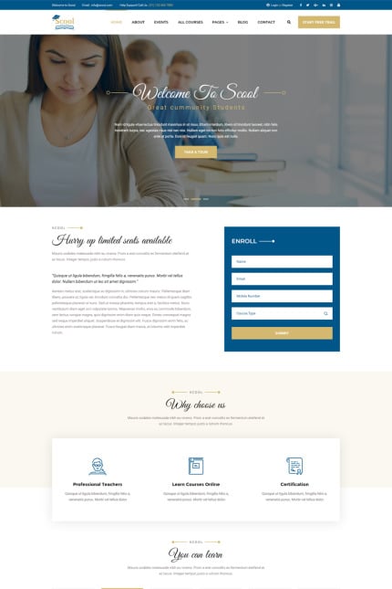 Template #83853 Academy Classes Webdesign Template - Logo template Preview