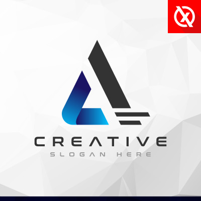 Creative Brand A - Letter Logo Template