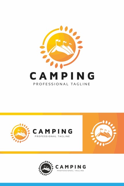 Template #83873 Badge Camp Webdesign Template - Logo template Preview