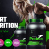 NutriStorx - Sports Nutrition Shop Elementor WooCommerce Theme