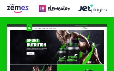 NutriStorx - Sports Nutrition Shop Elementor