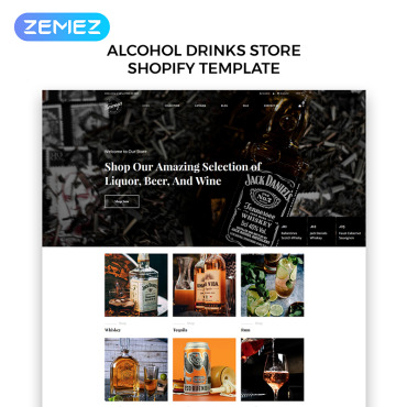 Beer Beverage Shopify Themes 83879