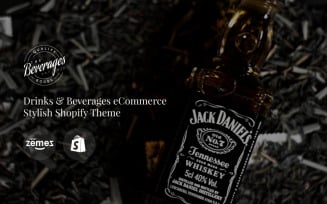 Beverages - Drinks & Beverages eCommerce Stylish Shopify Theme