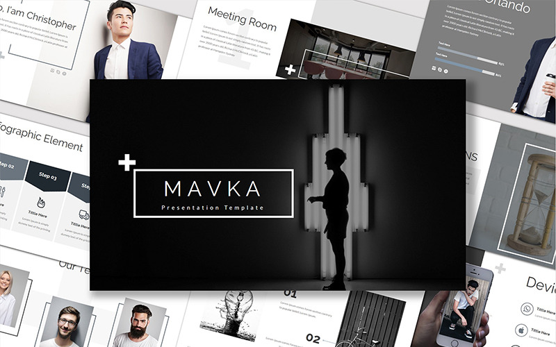 Mavka - PowerPoint template PowerPoint Template