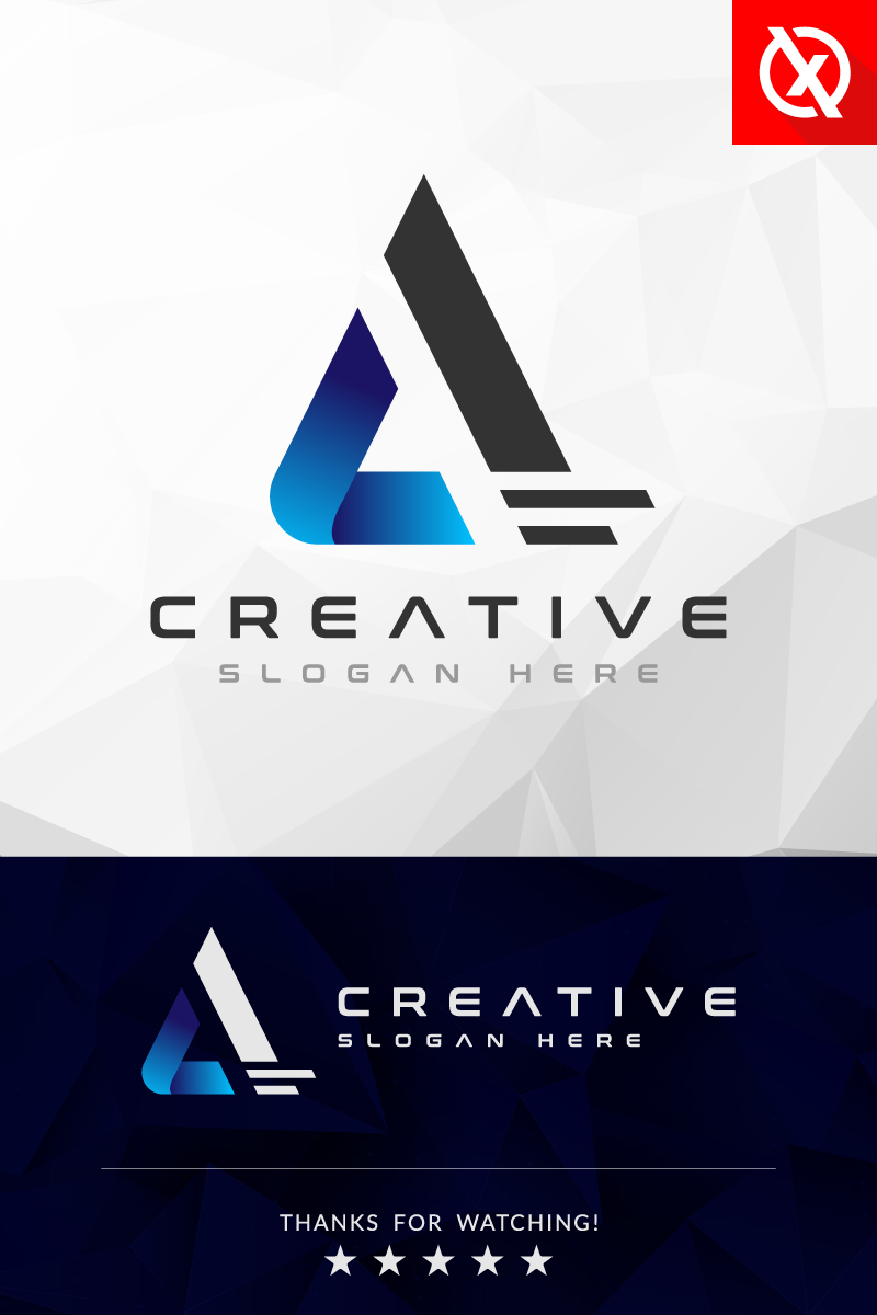 Plantilla De Logotipo "Creative Brand A - Letter" #83871 - captura de pantalla