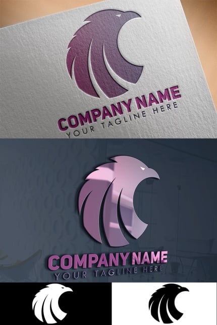 Kit Graphique #83918 Aigle Logo Web Design - Logo template Preview