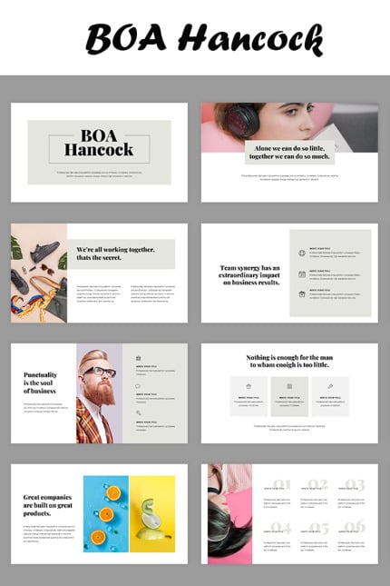 Template #83957 Powerpoint Infographic Webdesign Template - Logo template Preview