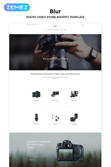 Template #83970 Ecommerce Photo Webdesign Template - Logo template Preview