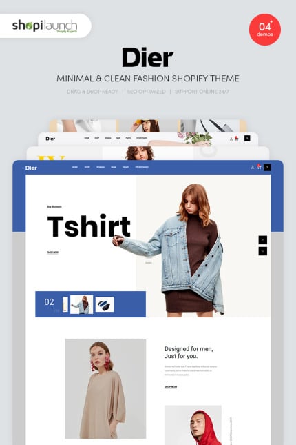 Template #84007 Clothing Ecommerce Webdesign Template - Logo template Preview