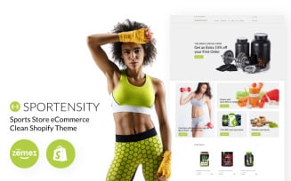 Sportensity - Sports Store eCommerce Clean Shopify Theme