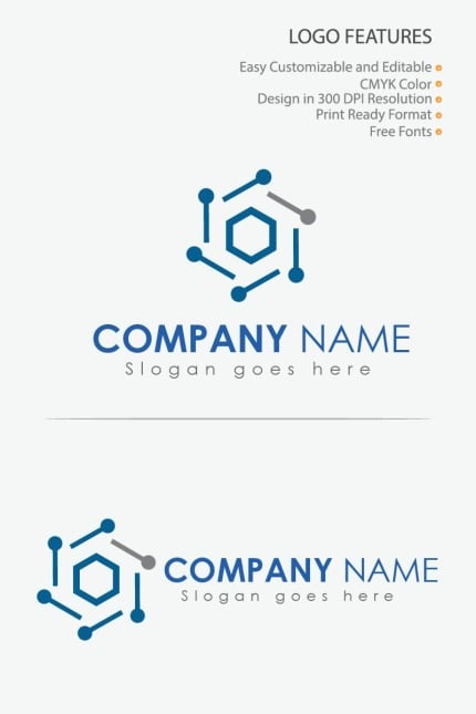 Template #84129 Design Abstract Webdesign Template - Logo template Preview