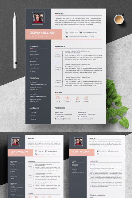 Template #84152 2 Page Webdesign Template - Logo template Preview