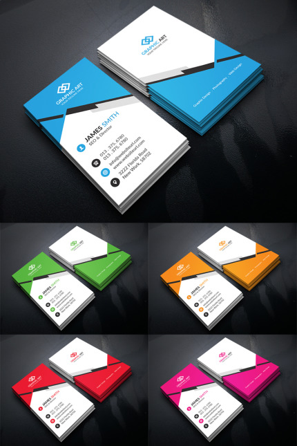 Template #84186 Card Corporate Webdesign Template - Logo template Preview