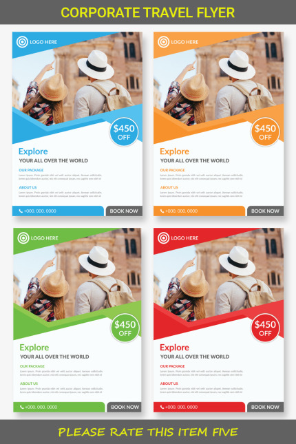 Template #84193 Travel Corporate Webdesign Template - Logo template Preview