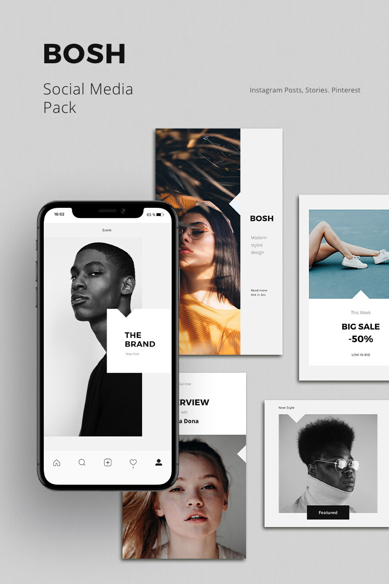 BOSH - Pack Social Media - screenshot