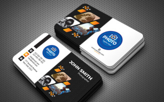 Photography New Business Card - Corporate Identity Template
