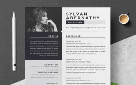 Sylvan Resume Template