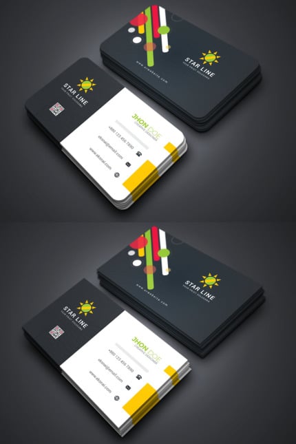 Template #84204 Card Corporate Webdesign Template - Logo template Preview