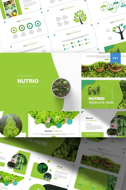 Template #84266 Food Healthy Webdesign Template - Logo template Preview