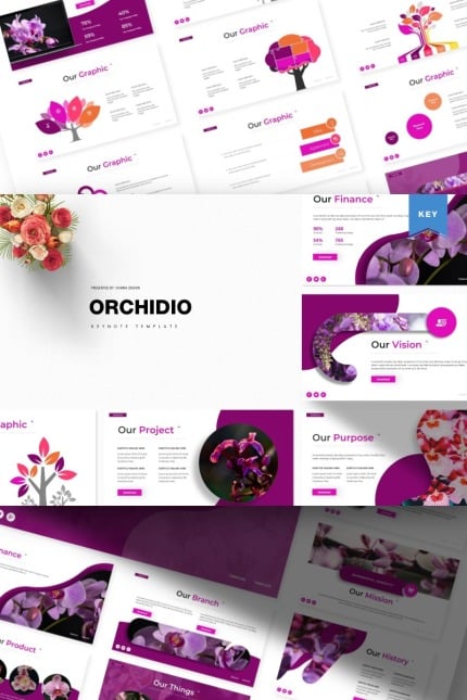 Template #84269 Floral Background Webdesign Template - Logo template Preview