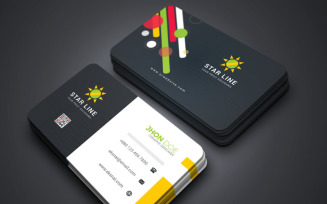 Star Line - Business Card - Corporate Identity Template