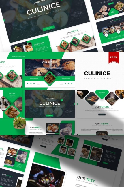 Template #84324 Food Cuisine Webdesign Template - Logo template Preview