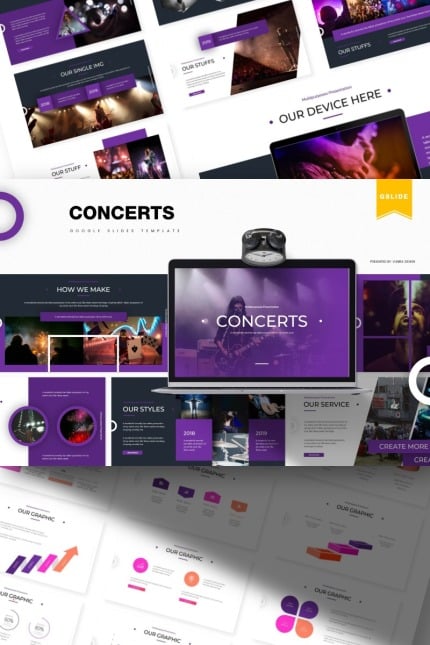 Template #84394 Music Sound Webdesign Template - Logo template Preview